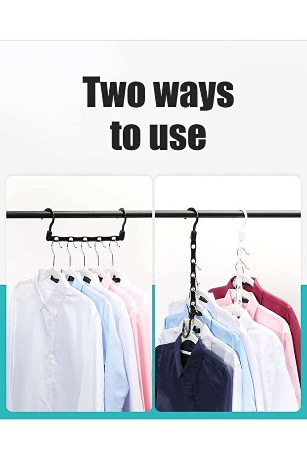 Clothes hanger,pants organizer hook save space 10pcs per pack