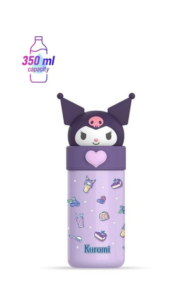 Kids Water Bottle Insulated Stainless Steel Reusable Tumbler for Toddlers Boys Girls Cartoon Vacuum Thermos Cup Womens Water Bottles for Hot or Cold Drinks Travel School Home 350ml
