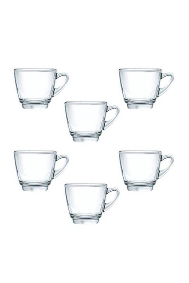Pack Of 6 Kenya Cappuccino Cup Clear 245ml
