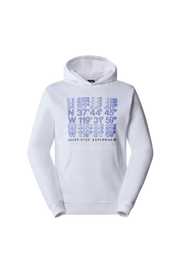 M SS24 COORDINATES HOODIE Men's Sweat Shirt NF0A87EAFN41 White-XL