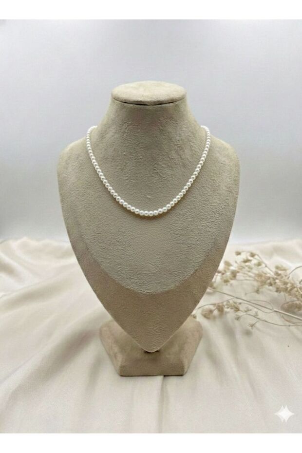 Pearl String Classic Necklace - Vintage Elegant Non-Tarnish Anti-Allergic Colorfast Stylish Gift New Season Women's Necklace