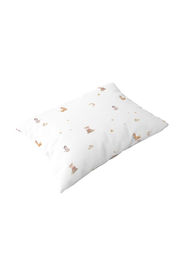 Night Night 100% Organic Cotton Satin Baby Pillowcase 35 X 45 cm