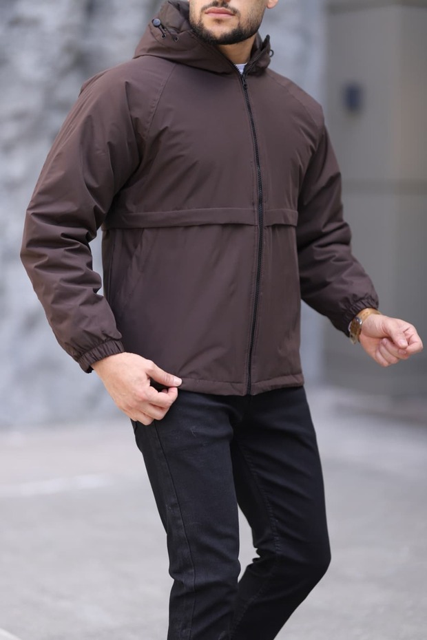 Waterproof and Windproof Oversized Comfortable Fit Coat Hooded Jacket