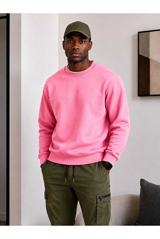 3 Yarn Combed Cotton Sweatshirt Lk2
