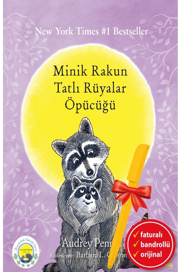 Alfa Kalem+</DNTCTMS> Minik Rakun Tatlı Rüyalar Öpücüğü ( Audrey Penn) New Children's Fairy Tales and Stories