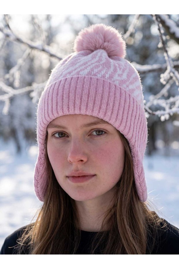 Women's Young Girls' Fleece Lined Beanie