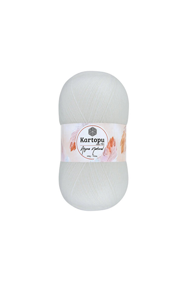 Angora Natural Hand Knitting Yarn 5-Pack – Natural Textured Dowry Shawl and Vest Yarn