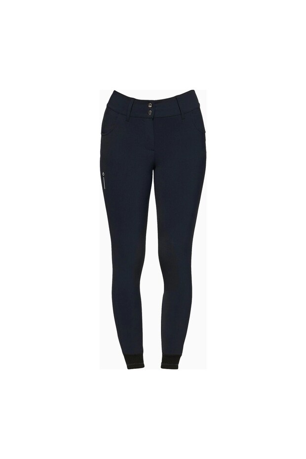 Rs Women's High Waist Grey Riding Trousers