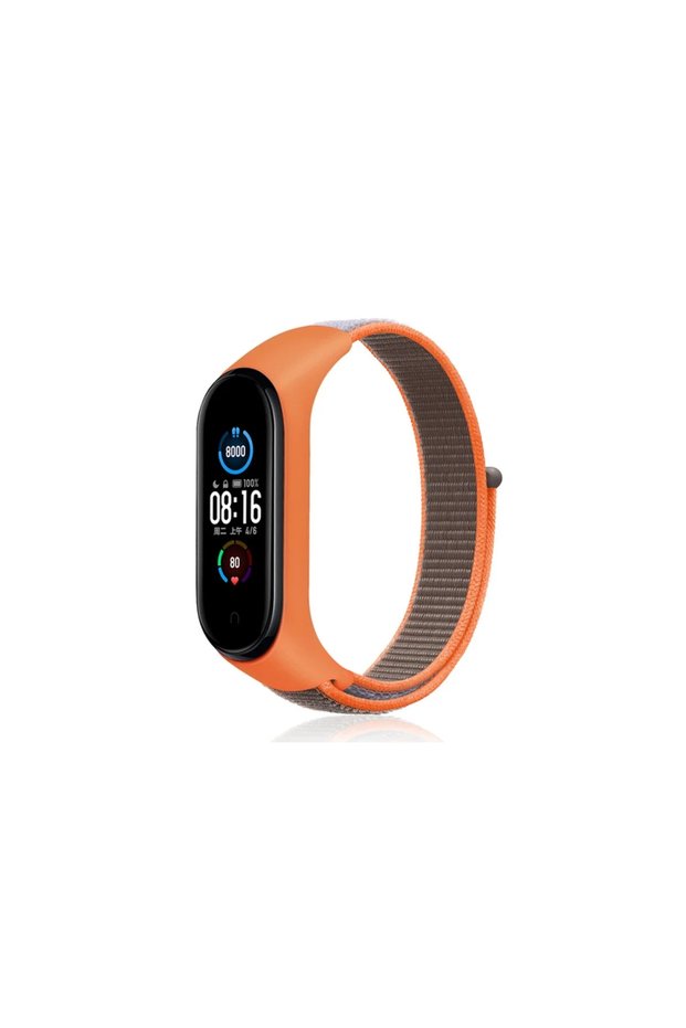 Xiaomi Mi Band 4 Mesh Velcro Strap - Orange-Grey