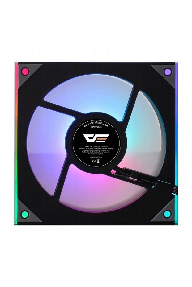Ventilator DM8 ARGB (Negru)