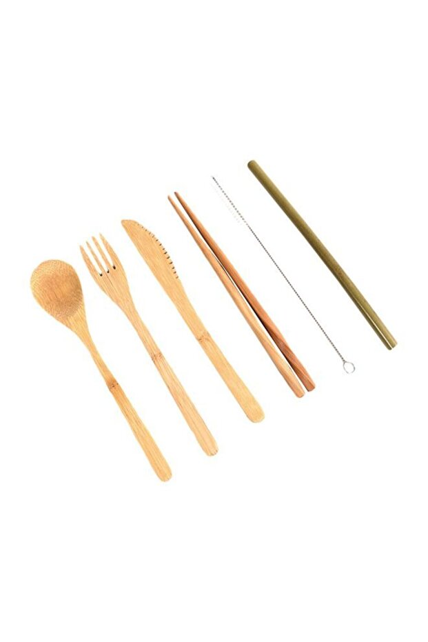 6-Piece Folding Triangle Scarf Flatware Set