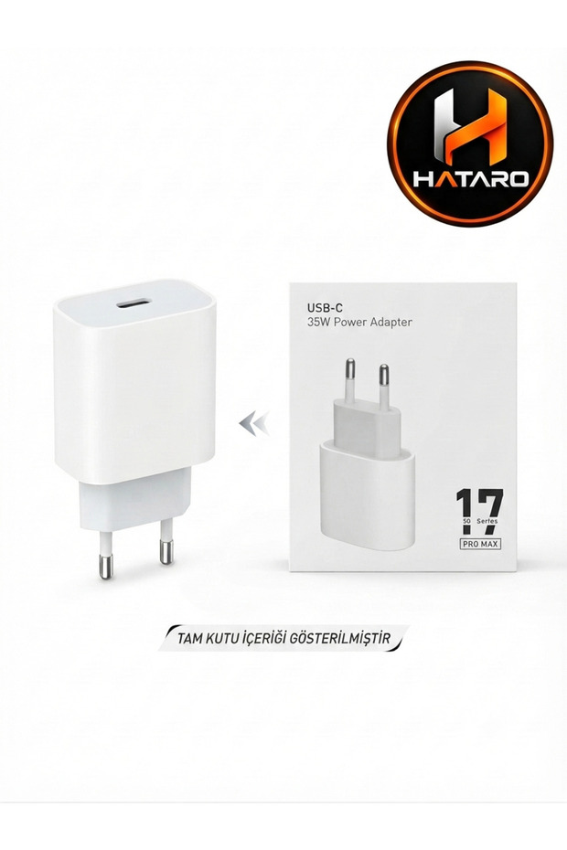17 pro max şarj adaptörü 35 w