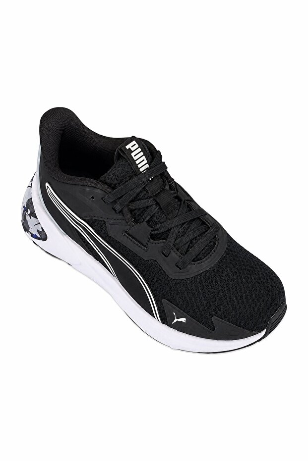 Kids Boy Disperse XT 4 Camo Lace Up Running Shoes, Black