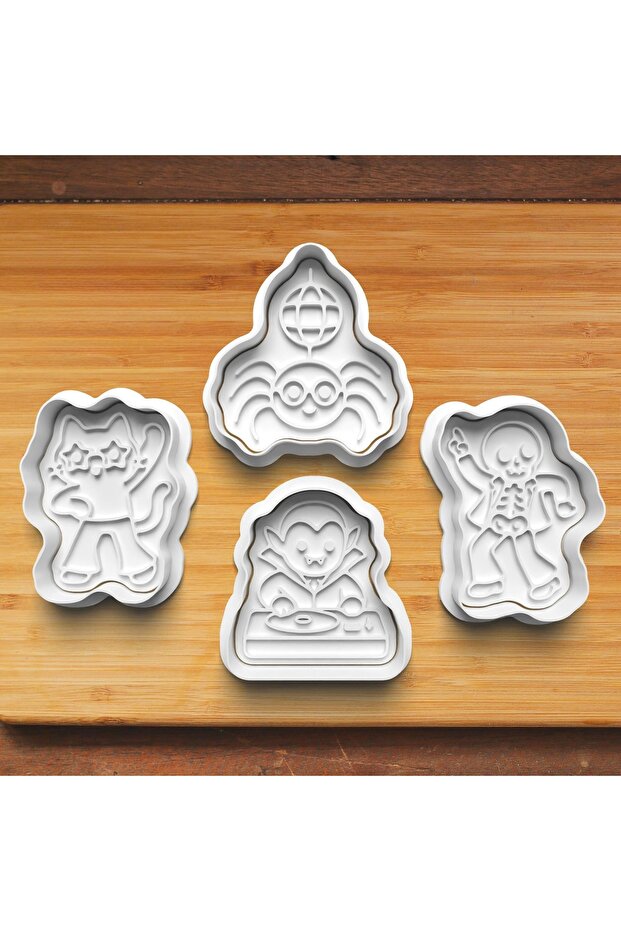 Halloween Party Night 2027 Set Cookie and Candy Dough Mold