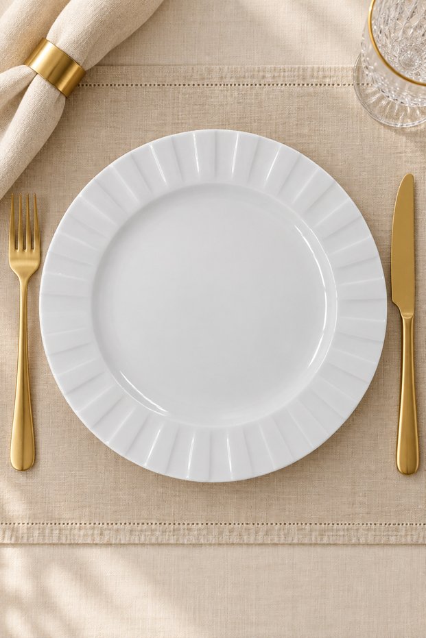 Emerald 25 cm 2-Piece Serving Plate Set