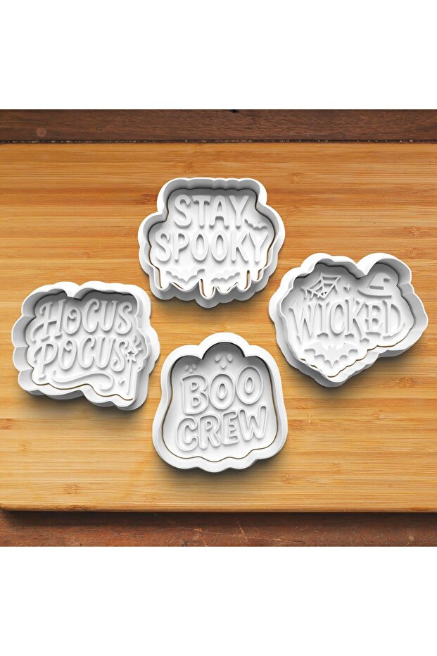 Halloween 2027 Magic Night Set Cookie and Candy Dough Mold