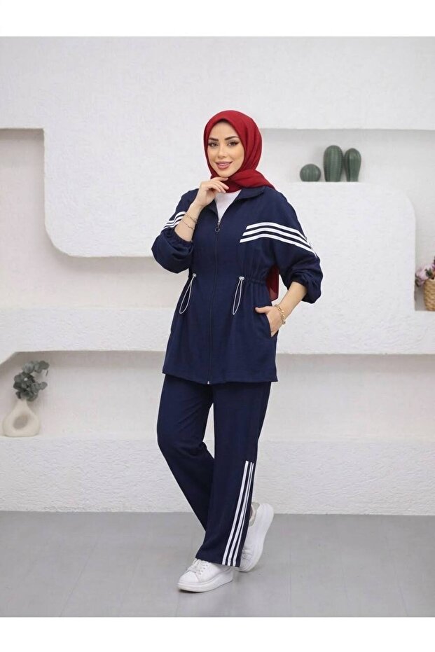 Striped Modal Oysho Set