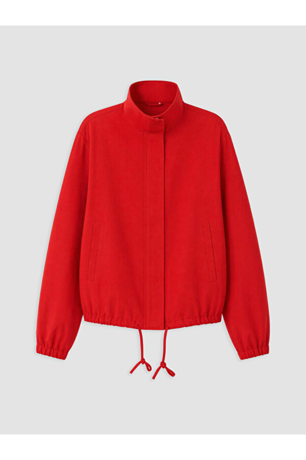 High Collar Oversize Women's Coat