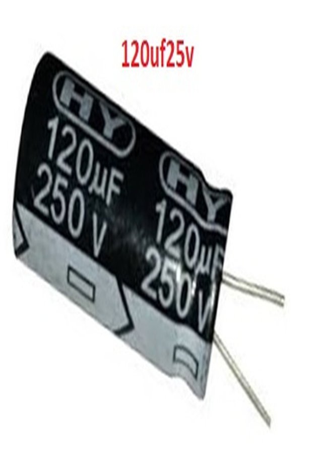 مكثف كهربائي 120 ميكروفاراد 250 فولت
