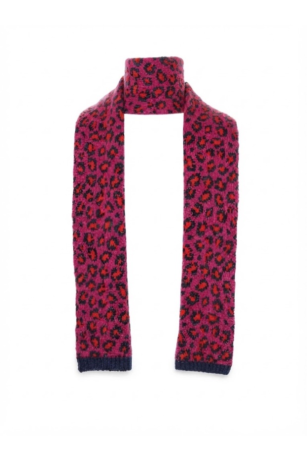 Fo 4603 Ahu Leopard Scarf
