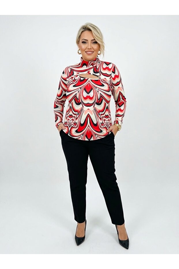 Plus Size Bogazli Bady
