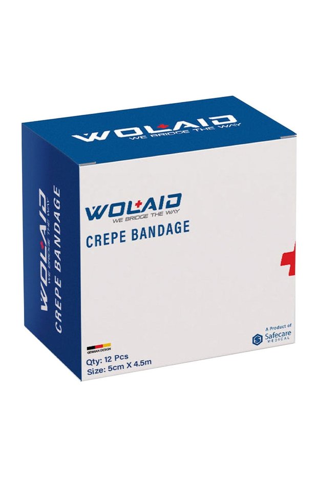 Crepe Bandages For Pain Relief 5cm*4.5 m, Pack of 12’s