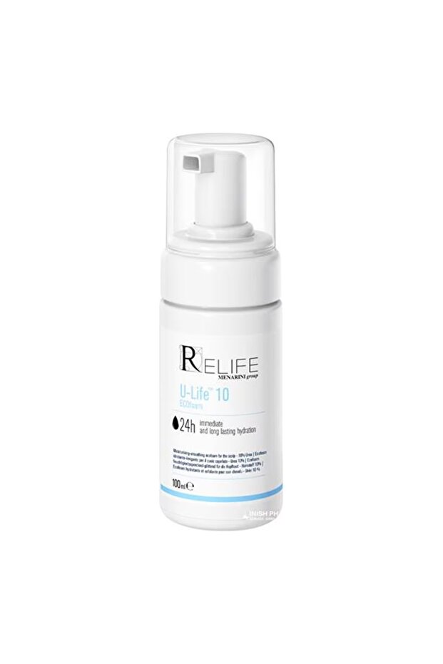 U-Life 10 Moisturizing & Smoothing Ecofoam With 10% Urea For Dry & Flaky Scalp 100ml