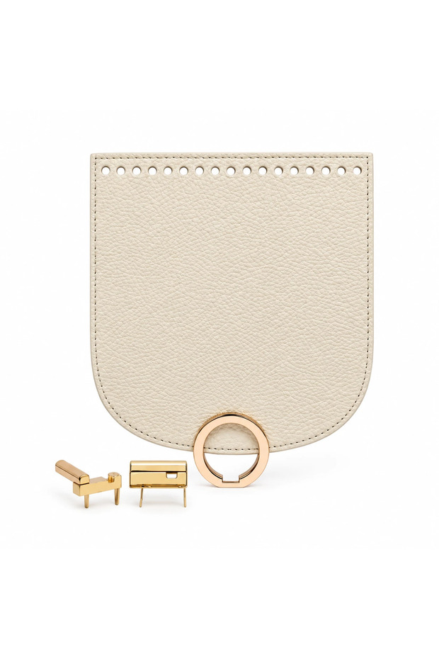 Stitched Oval Lock Cover Ba-0068