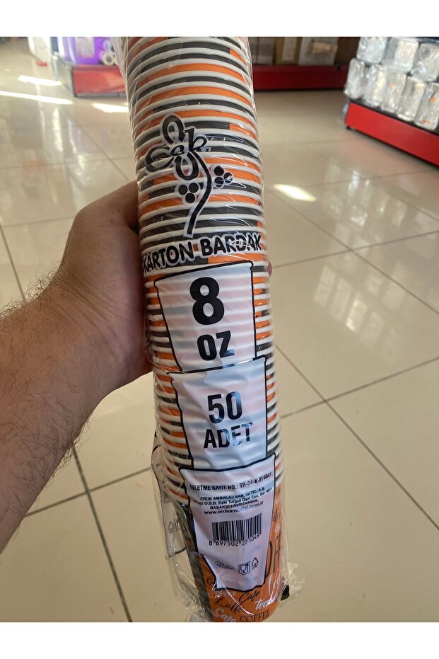 8 öz karton bardak