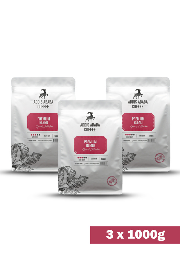 Premium - Dark Roast - Special Espresso - 1000 Gr. X 3 Pieces (3 kg) - Core Coffee