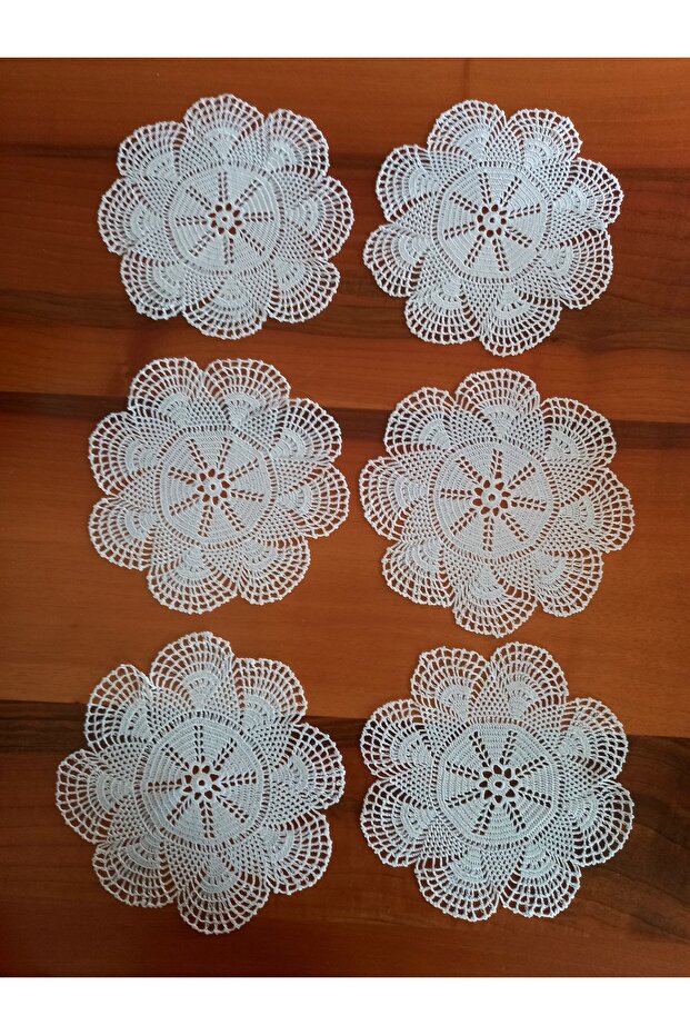 Handmade Crochet Lace Display Set, Room Set, 6 Piece Bedroom Set