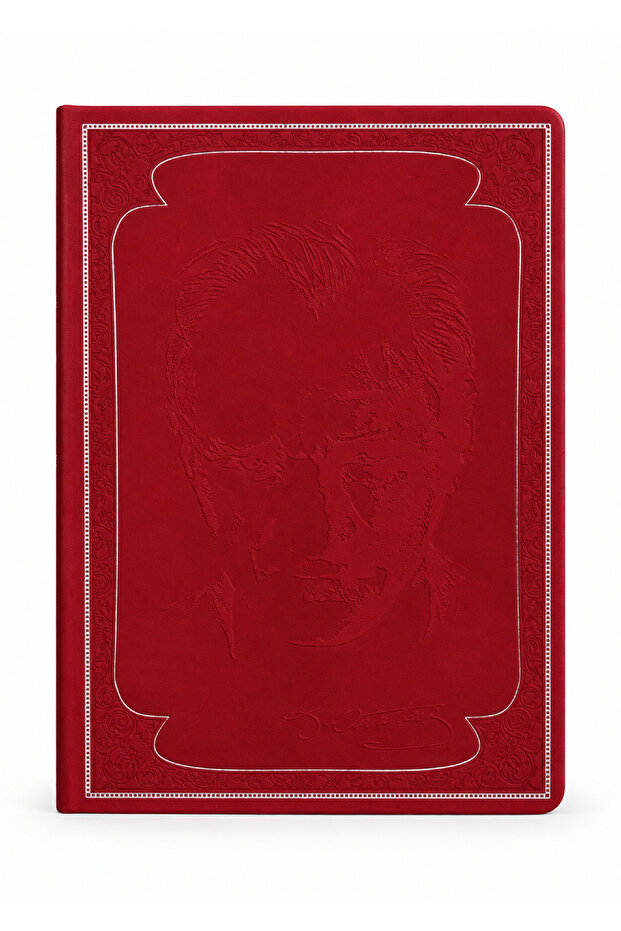 Ataturk A5 Lined Notebook – Gift Boxed, 136 Sheets, 120 Gr