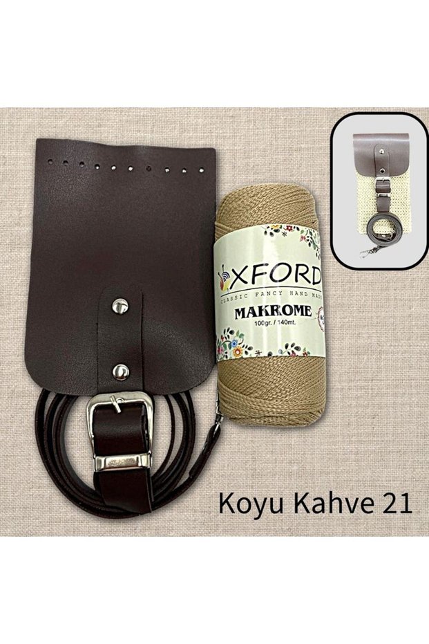 Phone Bag Set 21 Dark Brown