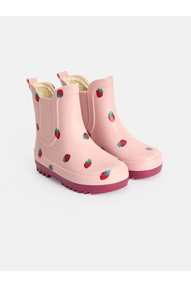 Patterned Girls' Boots (W6)