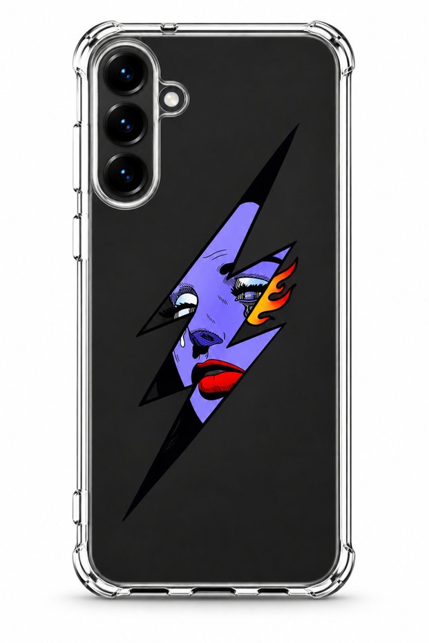 Samsung A25 Printed Transparent Case