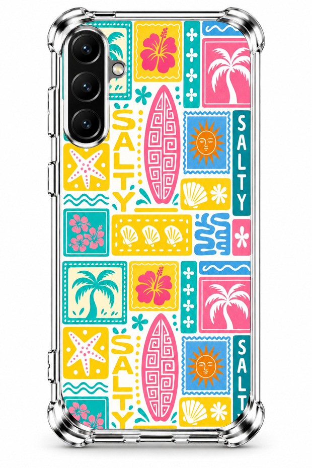 Samsung A25 Printed Transparent Case