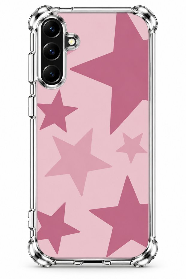 Samsung A14 Printed Transparent Case