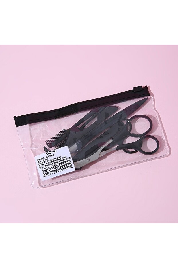 Portable Black Eyebrow Trimming & Shaping Combination Set (Full Set)