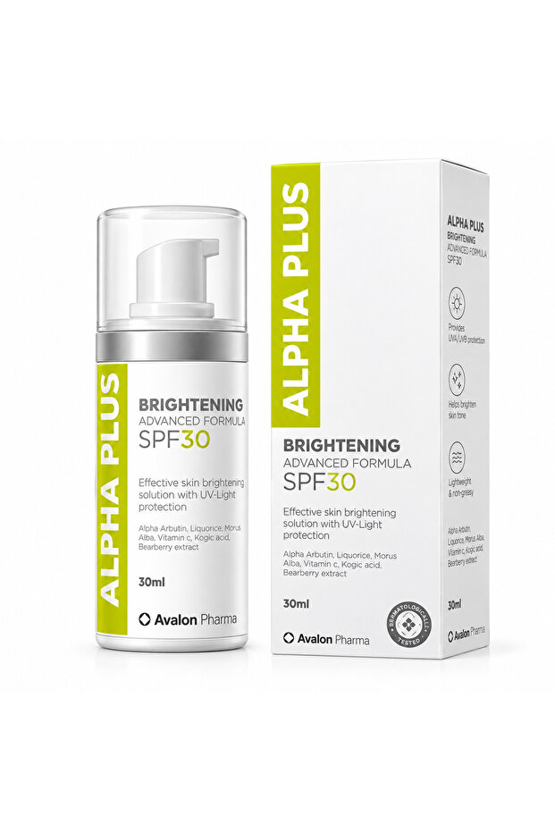 Avalon Alpha Plus Brightening Advance Formula SPF30 30ml