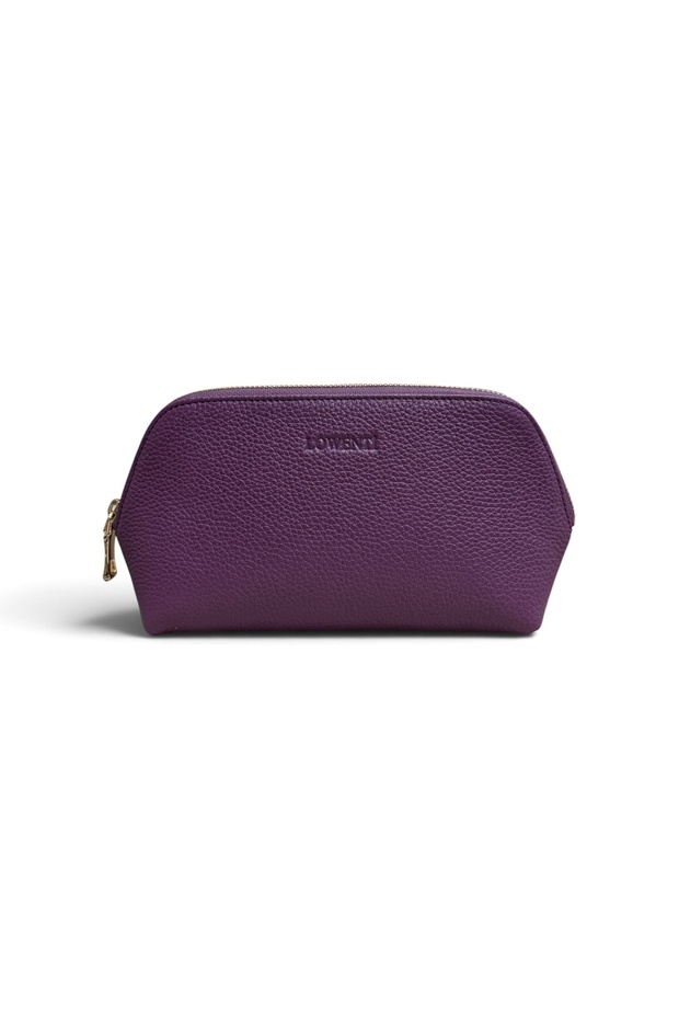 LUNA LEATHER MAKEUP & EVERYDAY POUCH