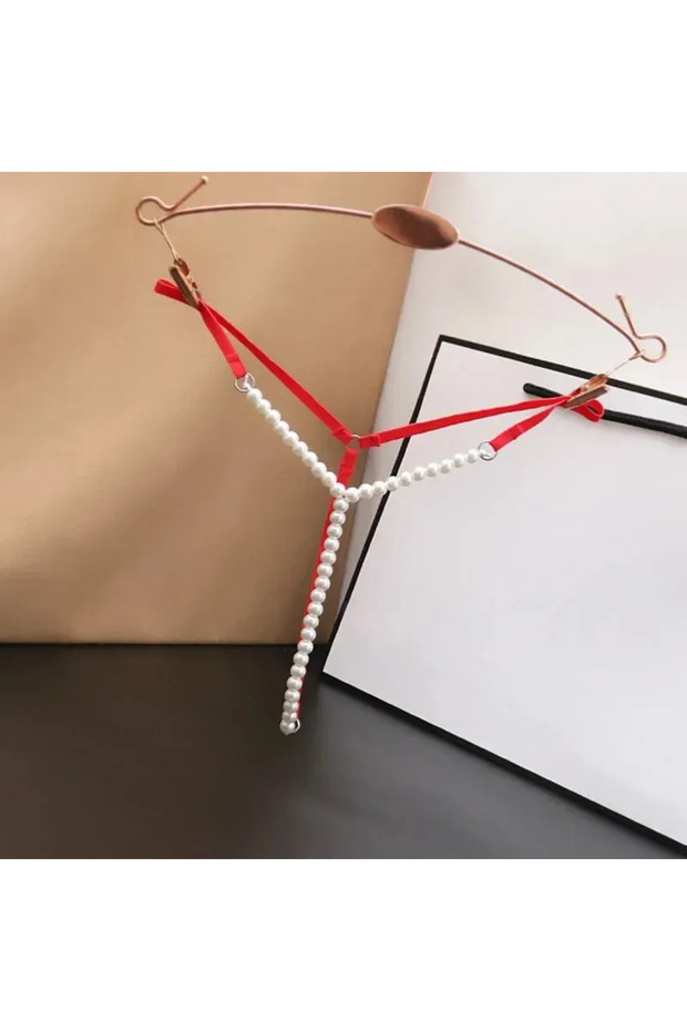 Red Pearl Detailed String