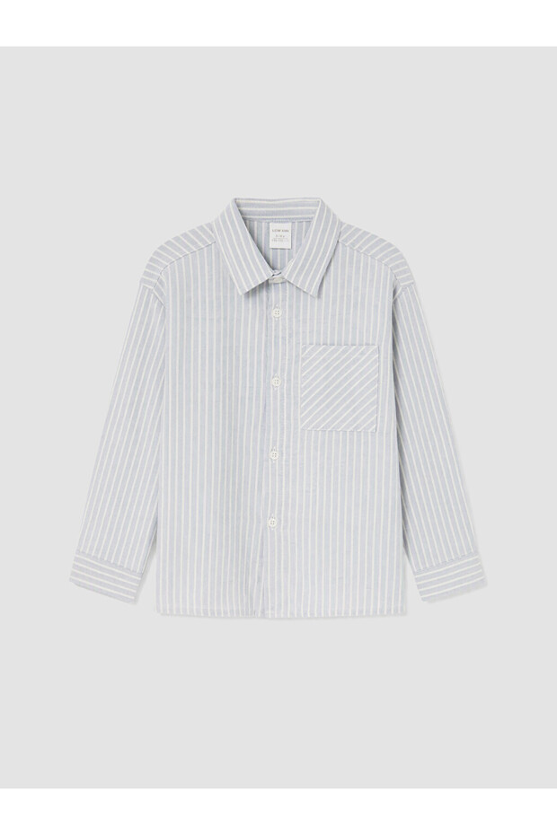 Rmz Gi̇yi̇m Farkiyla Striped Boys' Shirt
