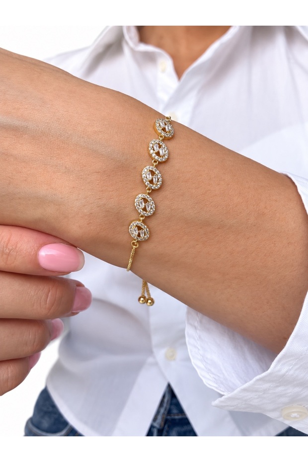 Crystal Cut Elevator Bracelet