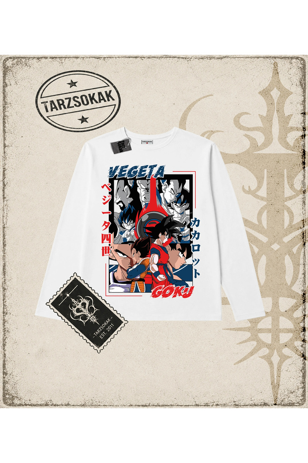 Dragon Ball Anime Printed Long Sleeve