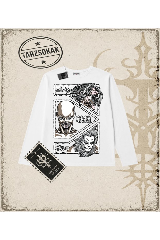 Attack on Titan Anime Printed Long Sleeve