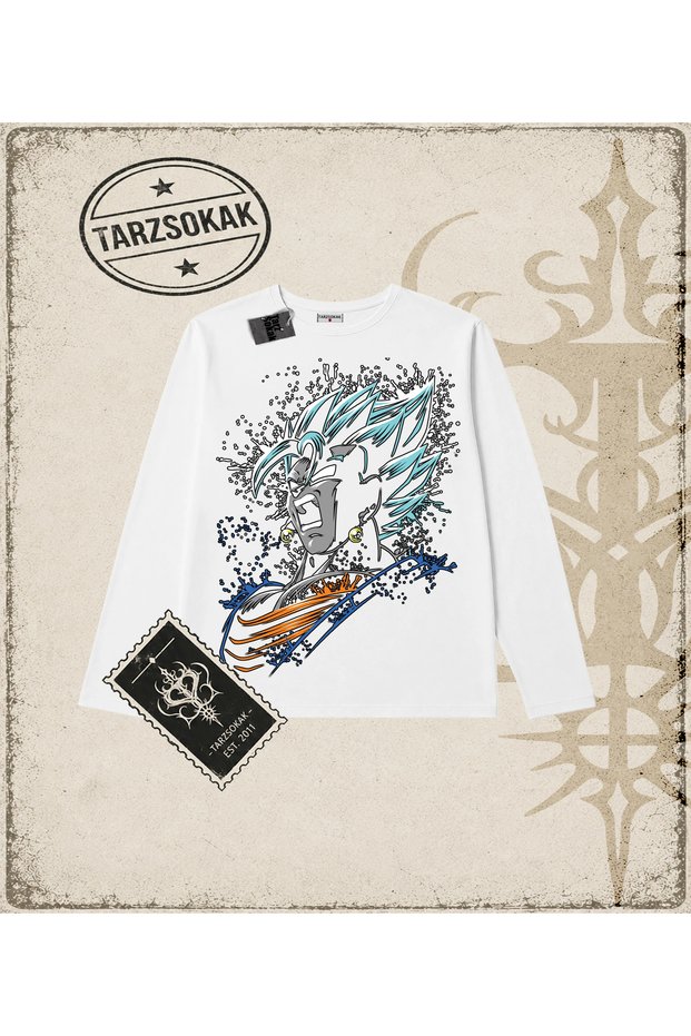 Dragon Ball Anime Printed Long Sleeve