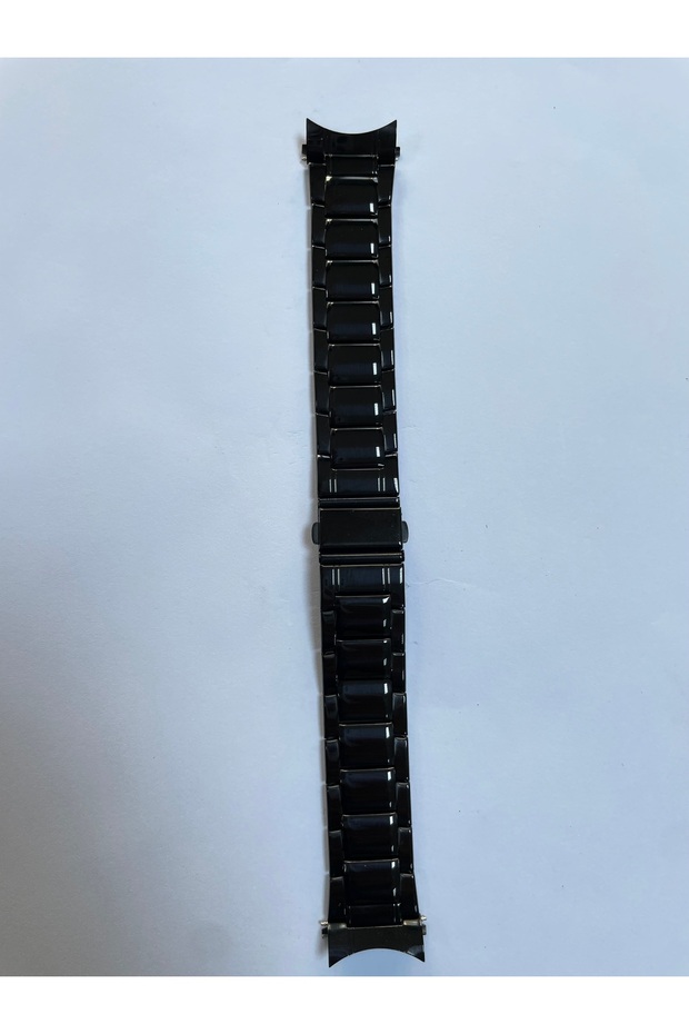 22mm Diameter Curved Tip Black Color Wristwatch
