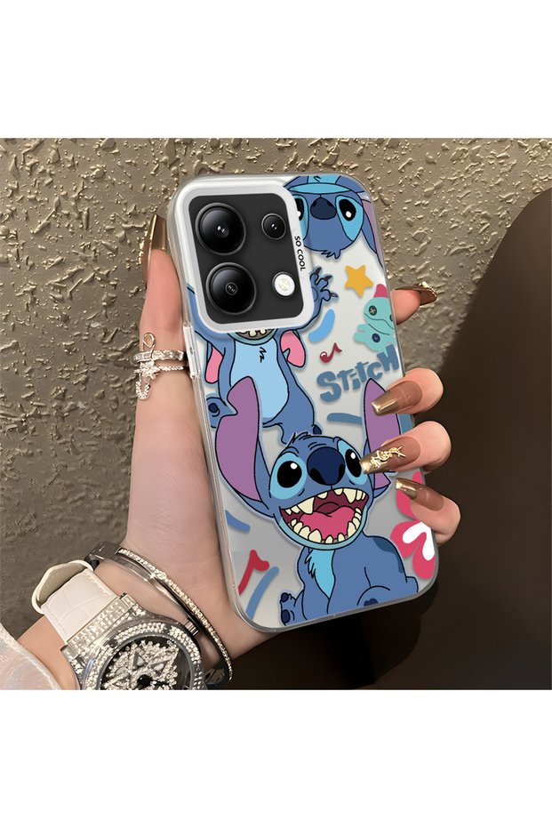 Redmi Note 13 4g Compatible Colorful Decorated Cartoon Cute Monster Shockproof Pattern
