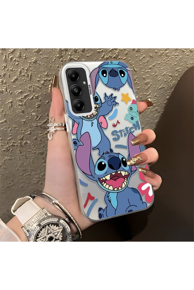 Samsung Galaxy A05S Compatible Colorful Decorated Cartoon Cute Monster Shock-Proof Pattern