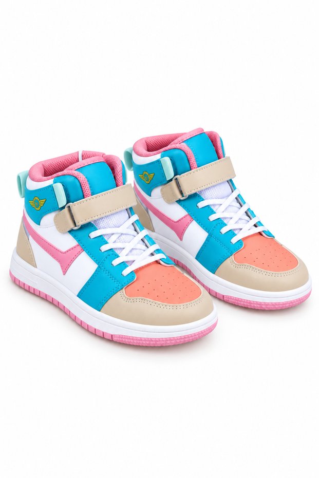 Colorful Girl's Sports Boots